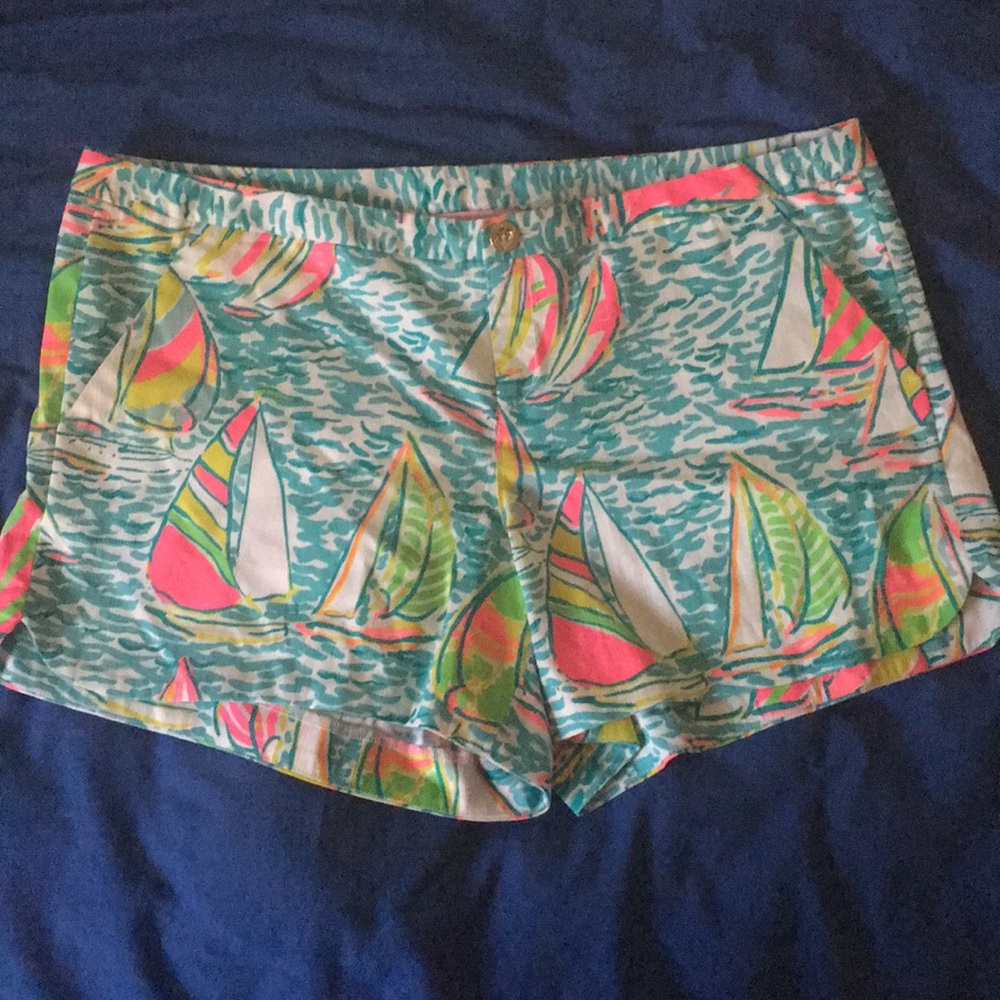 NWT Lilly Pulitzer You Gotta Regatta Adie Shorts